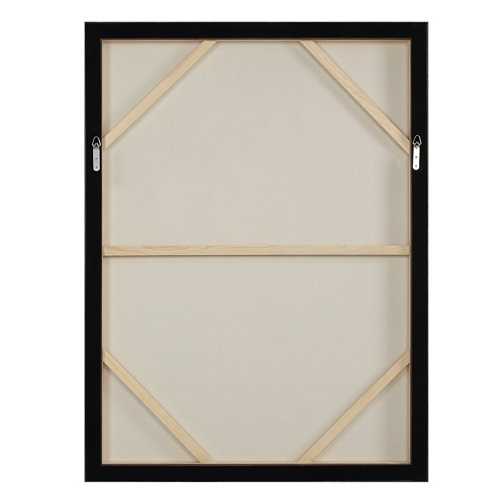 Evelyne 48" H x 36" W Canvas Art, White-Canvas Art-DECOROLALA