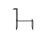 23 inch Matte Black Stainless Steel Frame for Wall-Mounted Vanities - 734*449*790
