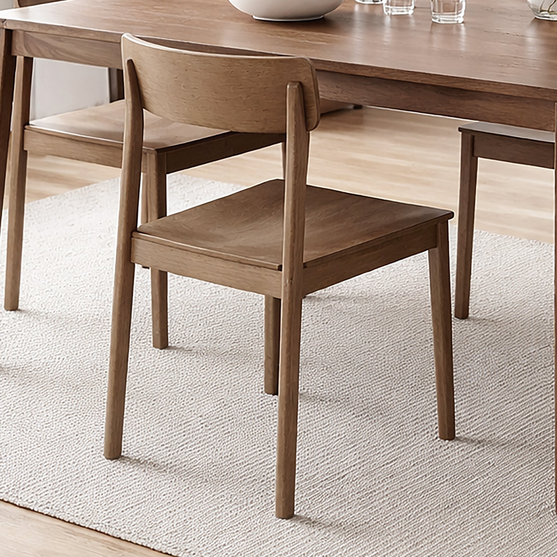 FELIX-DINING CHAIR-WALNUT-Dining Chair-DECOROLALA