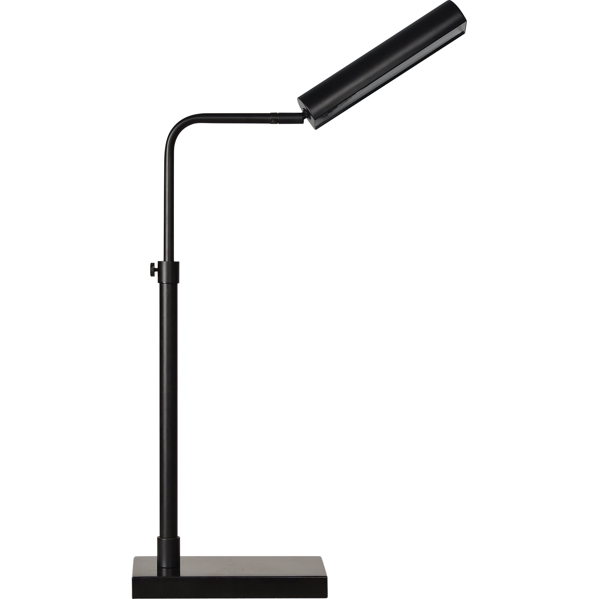 Fabolia Adjustable Desk Lamp, Matte Black-Desk Lamp-DECOROLALA