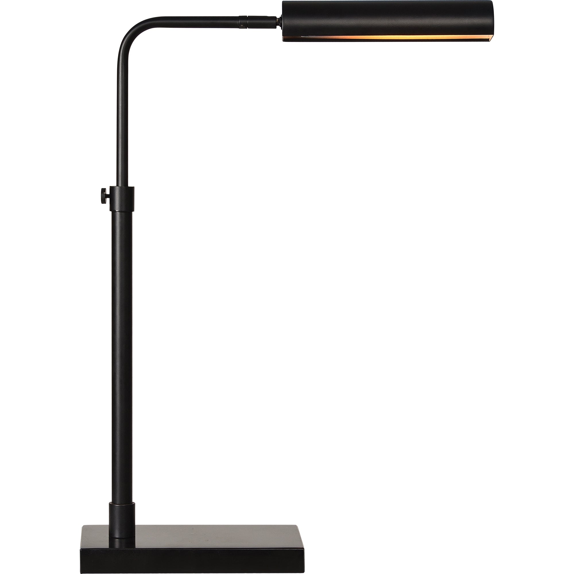 Fabolia Adjustable Desk Lamp, Matte Black-Desk Lamp-DECOROLALA