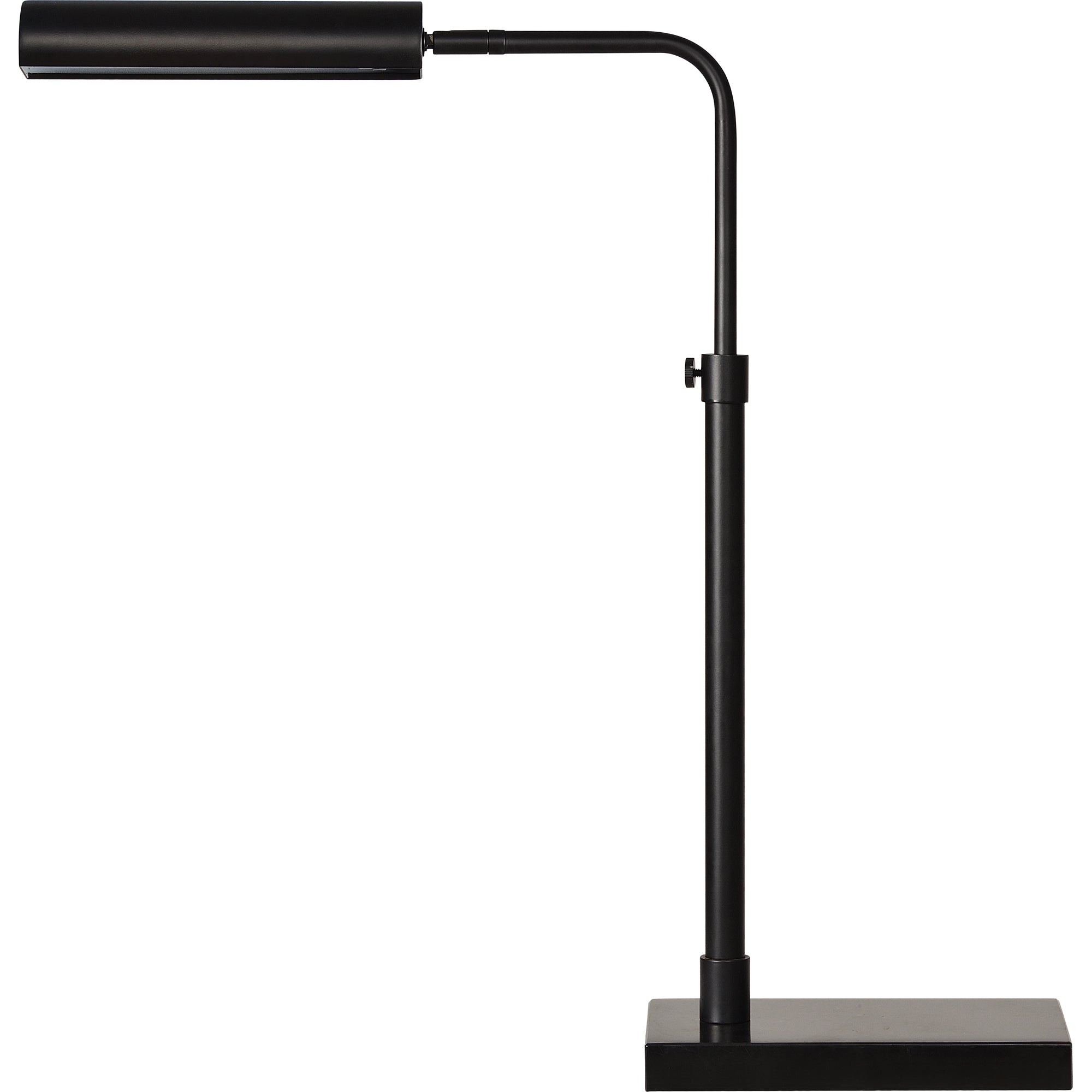 Fabolia Adjustable Desk Lamp, Matte Black-Desk Lamp-DECOROLALA