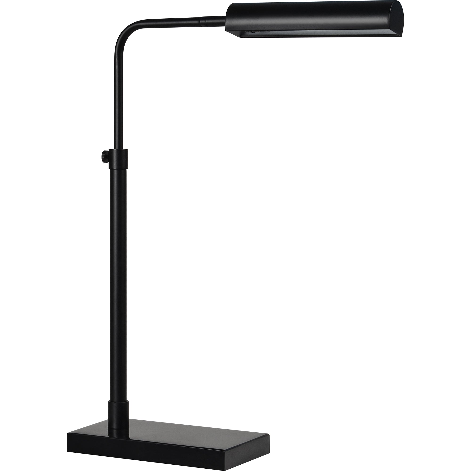 Fabolia Adjustable Desk Lamp, Matte Black-Desk Lamp-DECOROLALA