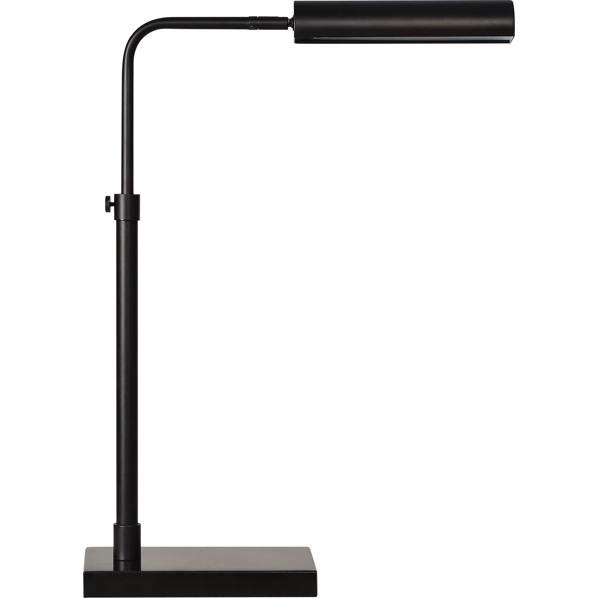 Fabolia Adjustable Desk Lamp, Matte Black-Desk Lamp-DECOROLALA