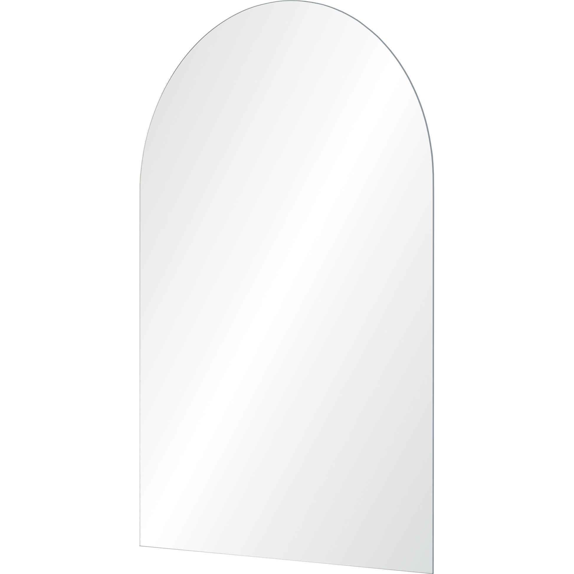 Faiza 35.5" Tall Arch Wall Mirror-Mirror-DECOROLALA