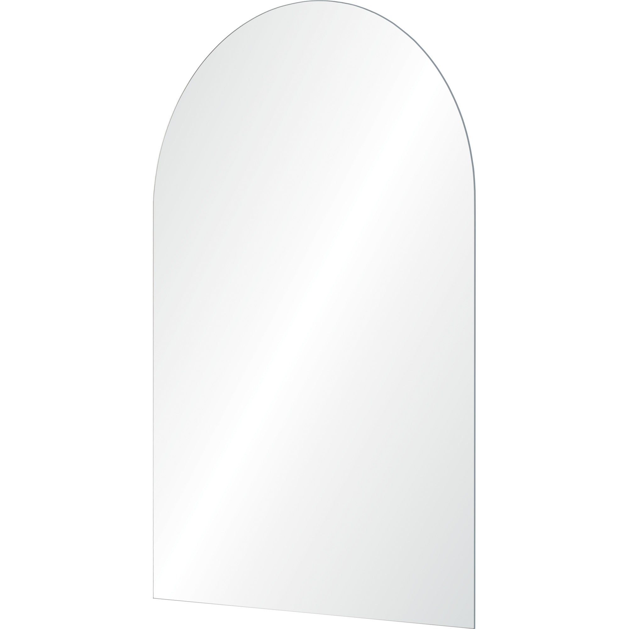 Faiza 35.5" Tall Arch Wall Mirror-Mirror-DECOROLALA