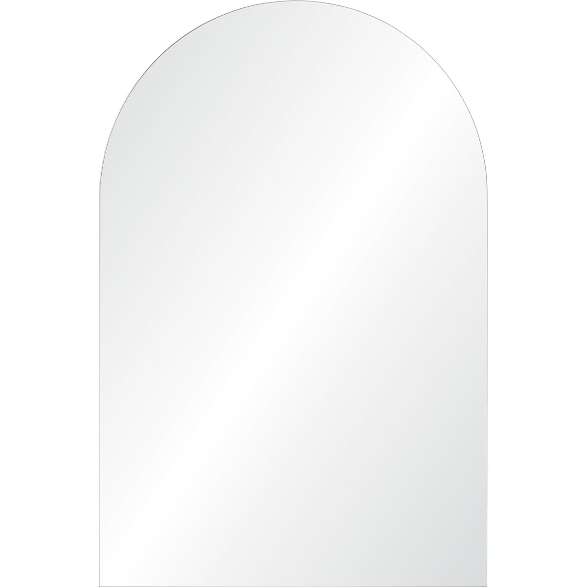 Faiza 35.5" Tall Arch Wall Mirror-Mirrors-DECOROLALA