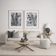 Farida 6.0L x 16.0W x 16.0H Light Gray Wool and Polyester Patterned Pouf-Poufs-DECOROLALA