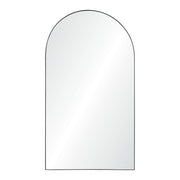 Farida 82" Tall Arch Full Length Mirror, Black-Full-Length Mirrors-DECOROLALA