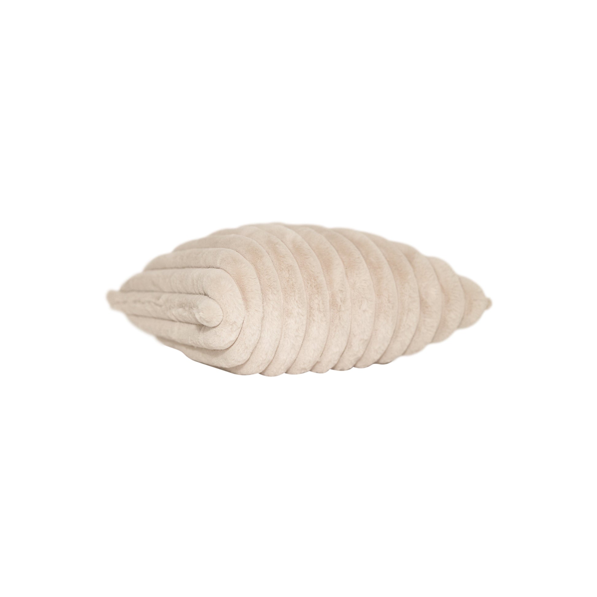 Faux Fur Taupe Textured Pillow-Decorative Cushions-DECOROLALA