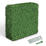 Faux Greenery Room Divider Decorative Privacy Screen Fence Hedge Wall-S-Outdoor Privacy Screens-DECOROLALA