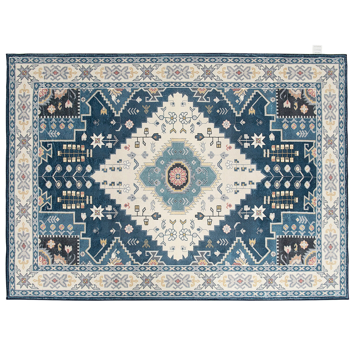Faux Wool Fabric Area Rugs Doormat-S-Rugs-DECOROLALA