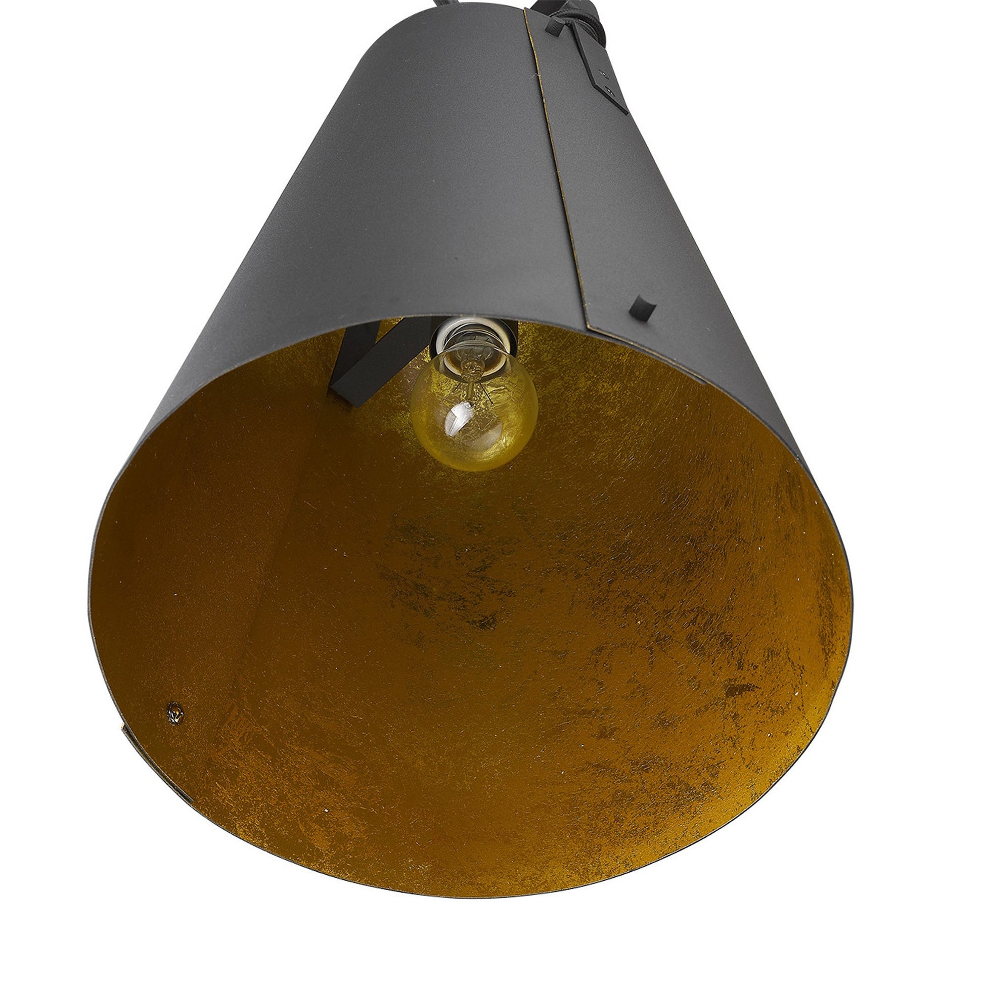Faza 1-Light Matte Black Pendant-Pendants-Hanging Lights-DECOROLALA