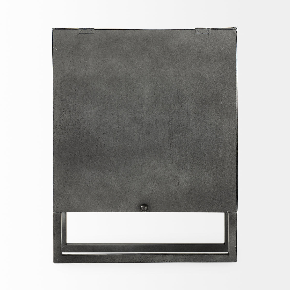 Felix Gray Metal Square Table Clock-Table Clocks-DECOROLALA