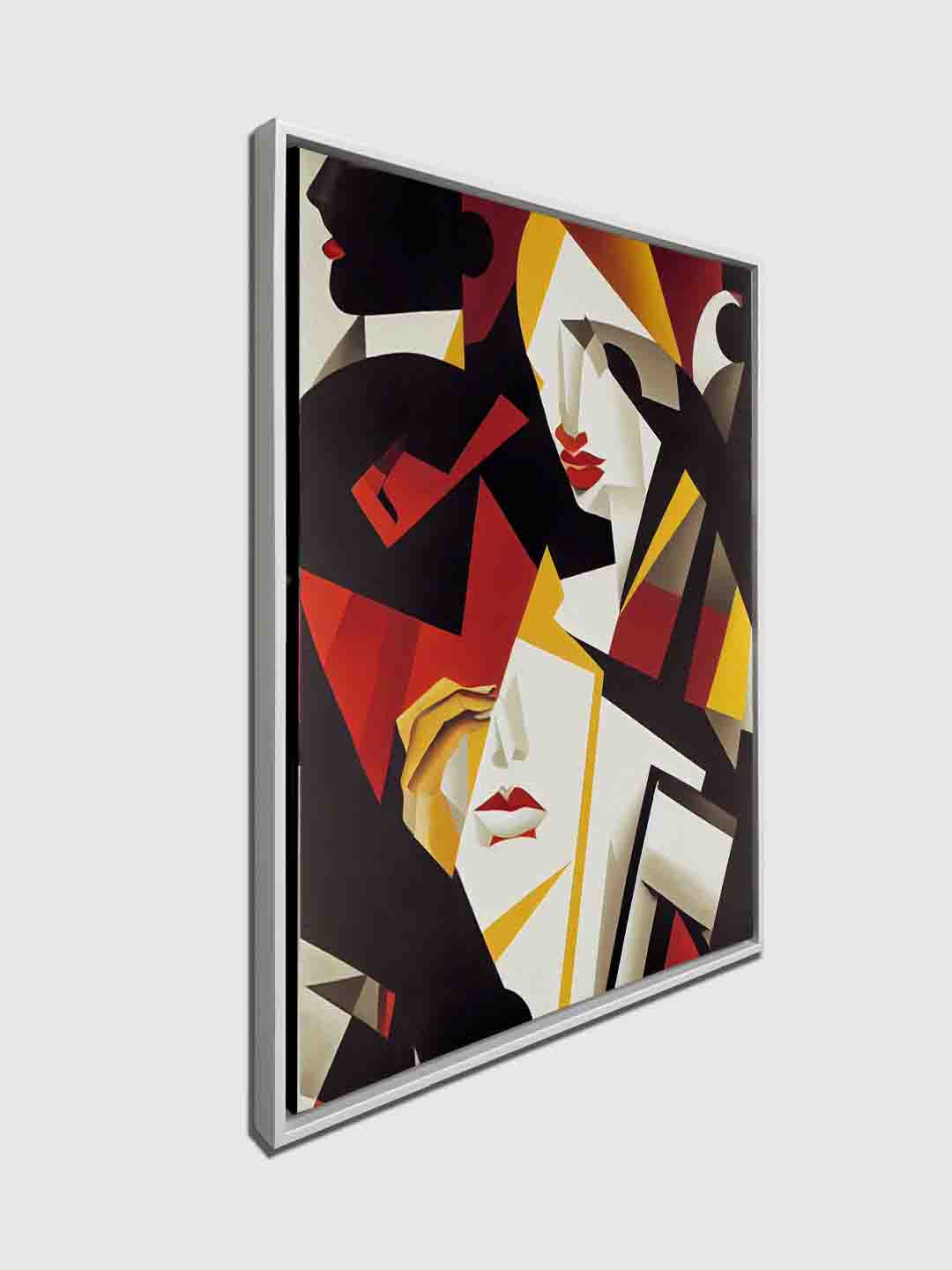Femininity Abstract Canvas Art Print 36x48-Wall Art-DECOROLALA