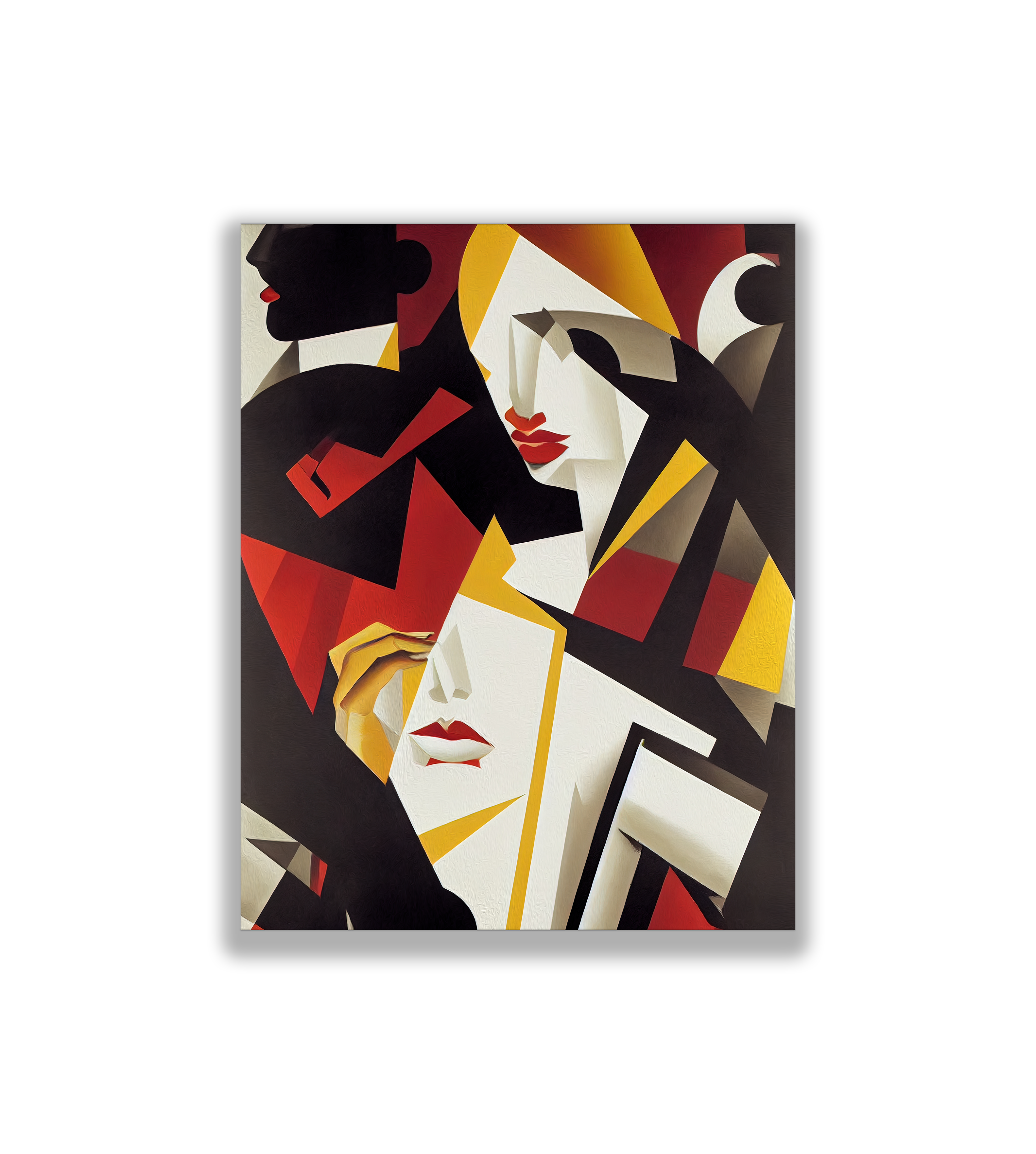 Femininity Abstract Canvas Art Print 36x48-Wall Art-DECOROLALA