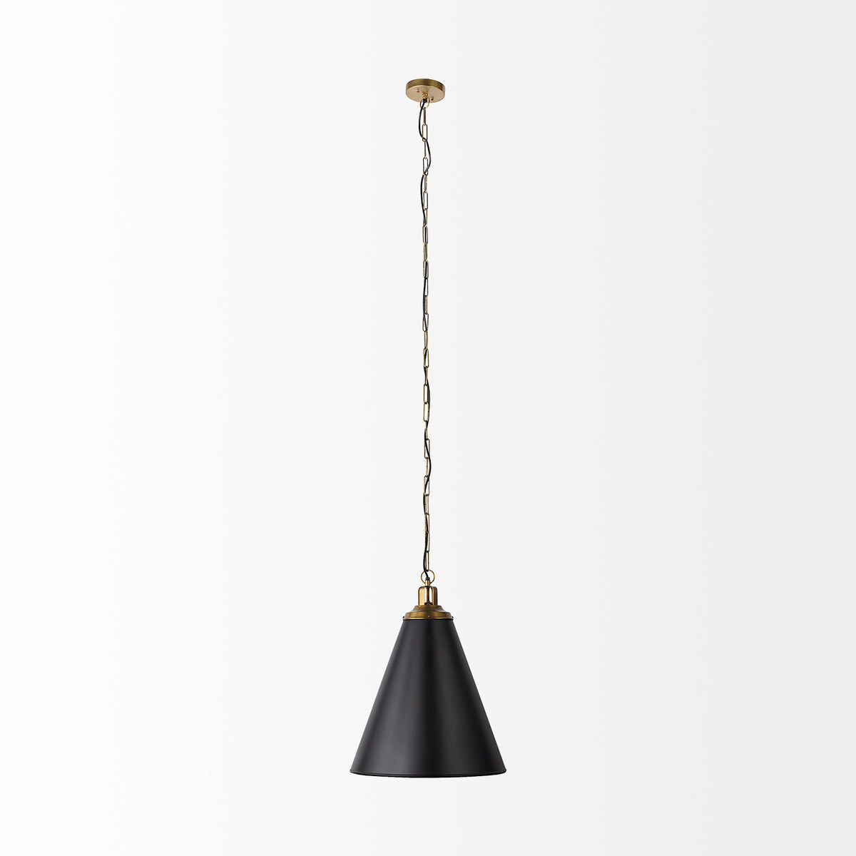 Fenton 18.0L x 18.0W x 23.0H W/Antiqued Accents Pendant Light-Pendant Lighting-DECOROLALA