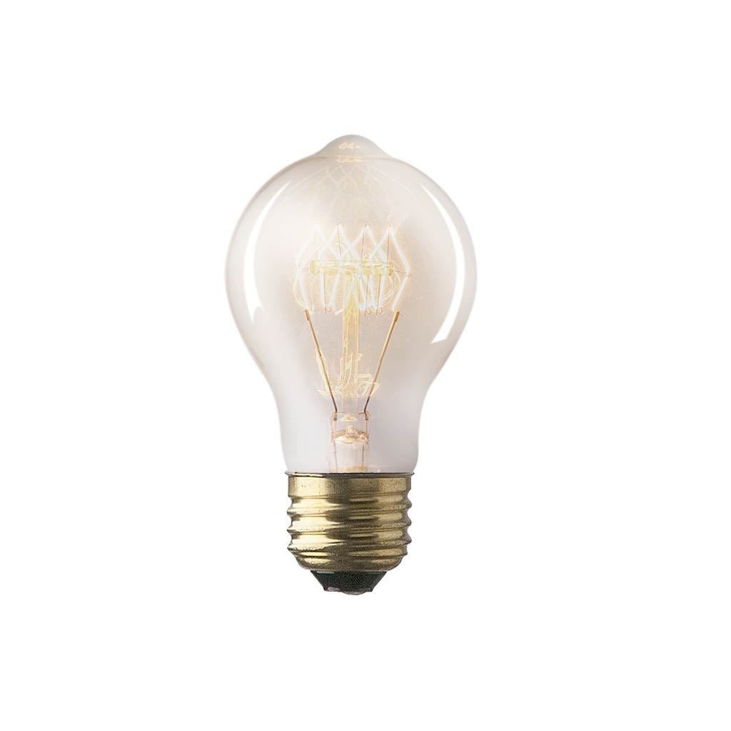 Filament Quad E26 40W 4.3"H Bulb-Light Bulbs & Shades-DECOROLALA