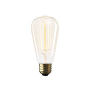 Filament Teardrop E26 40W 5.5"H Bulb-Light Bulbs & Shades-DECOROLALA