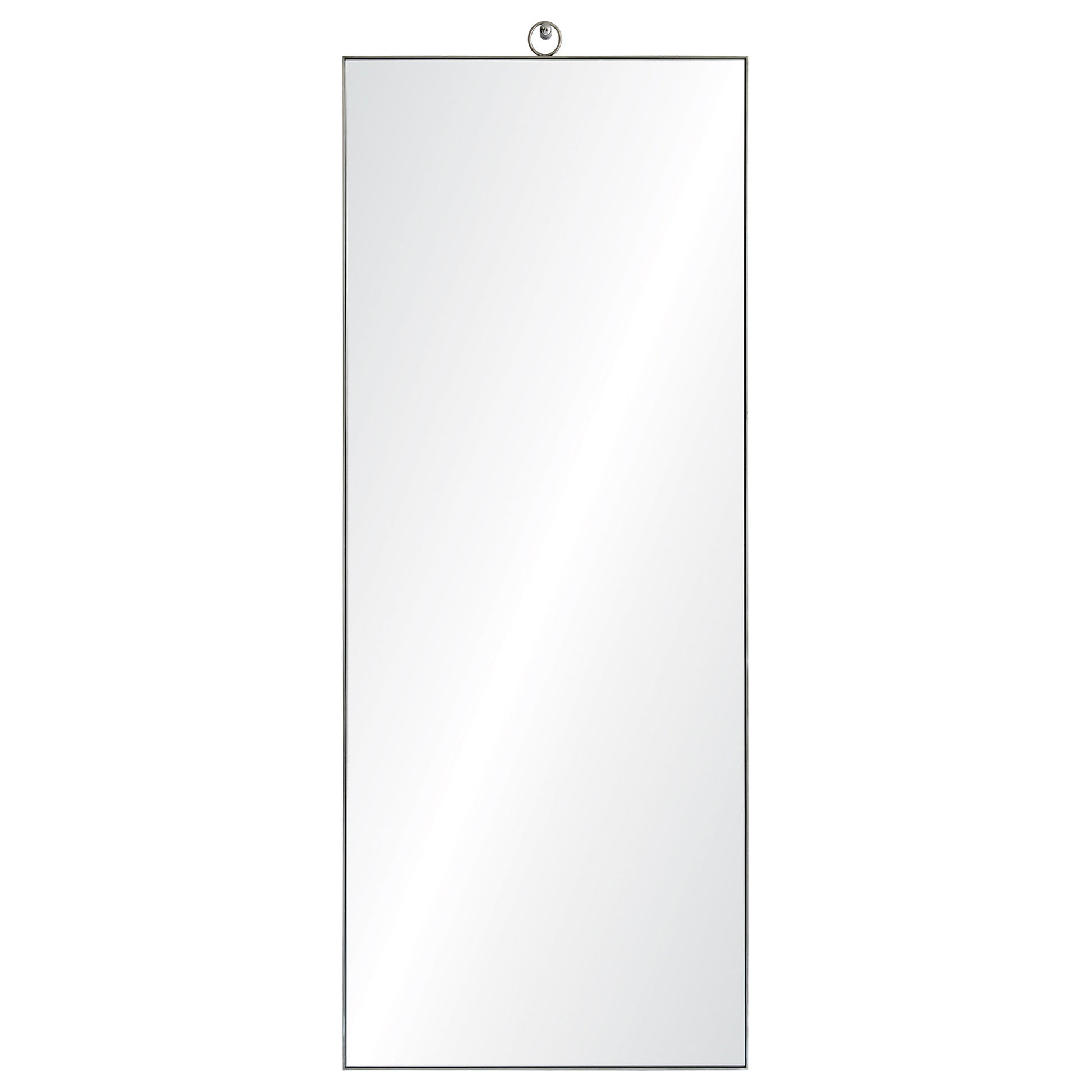 Filbert 60" Tall Rectangle Wall Mirror, Grey-Mirror-DECOROLALA
