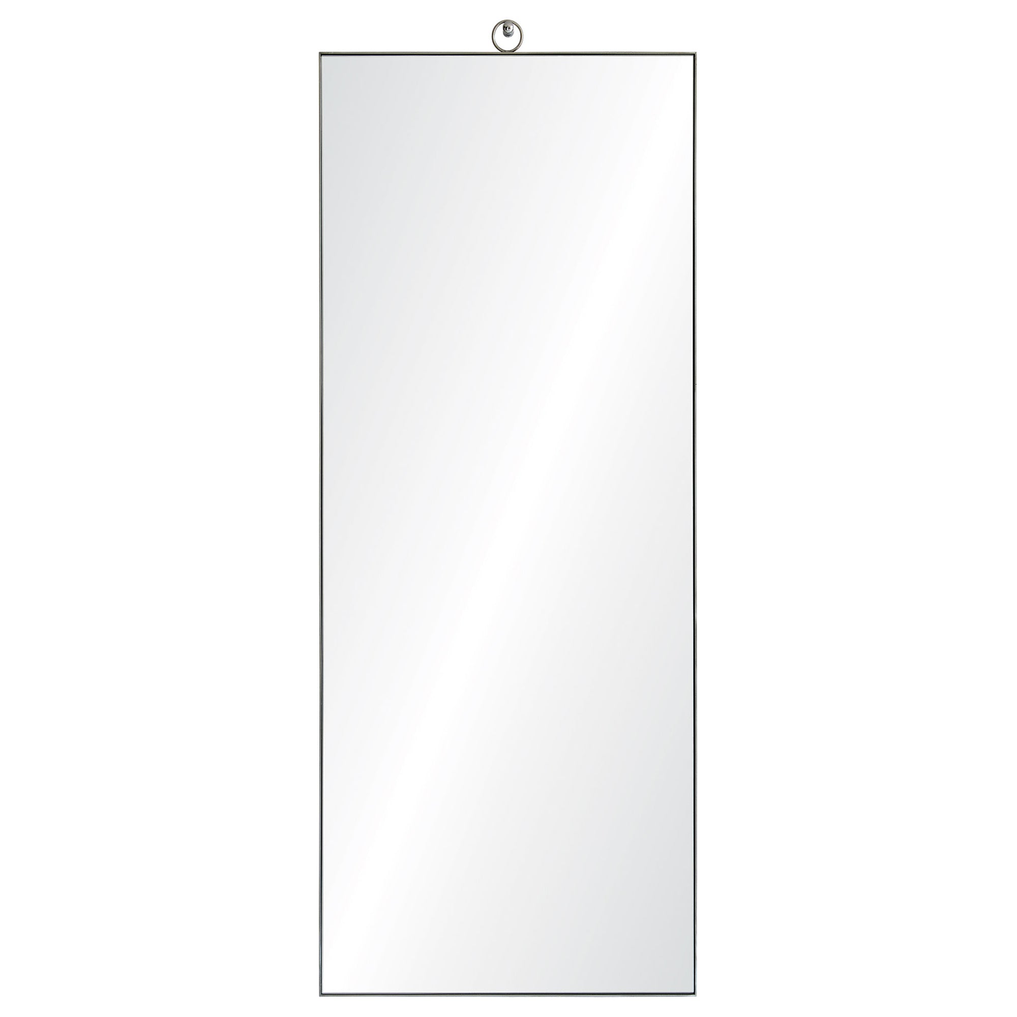Filbert 60" Tall Rectangle Wall Mirror, Grey-Mirror-DECOROLALA
