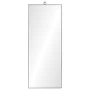Filbert 60" Tall Rectangle Wall Mirror, Grey-Mirrors-DECOROLALA