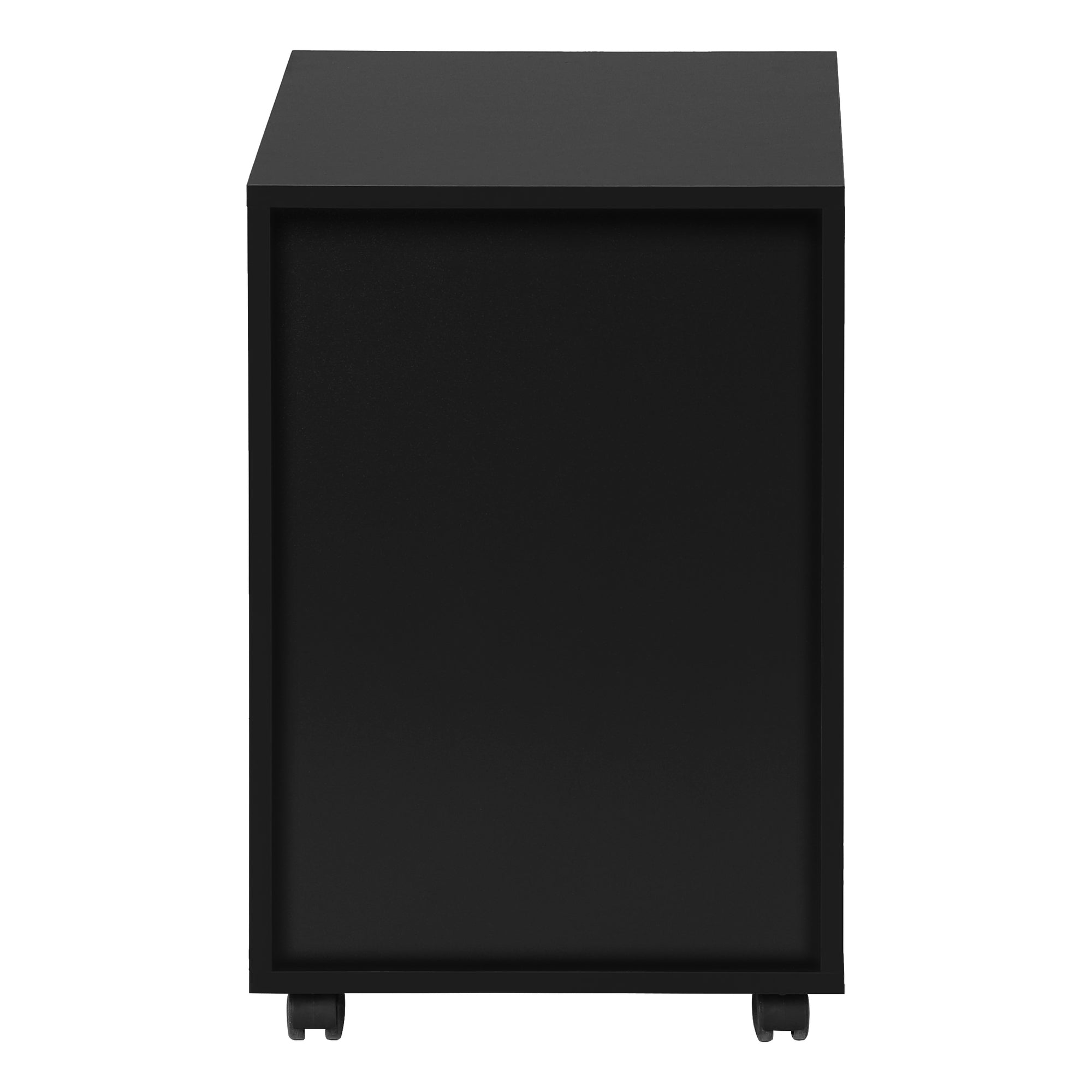 Filing Cabinet 3-Drawer White Mobile Storage-Filing Cabinet-DECOROLALA