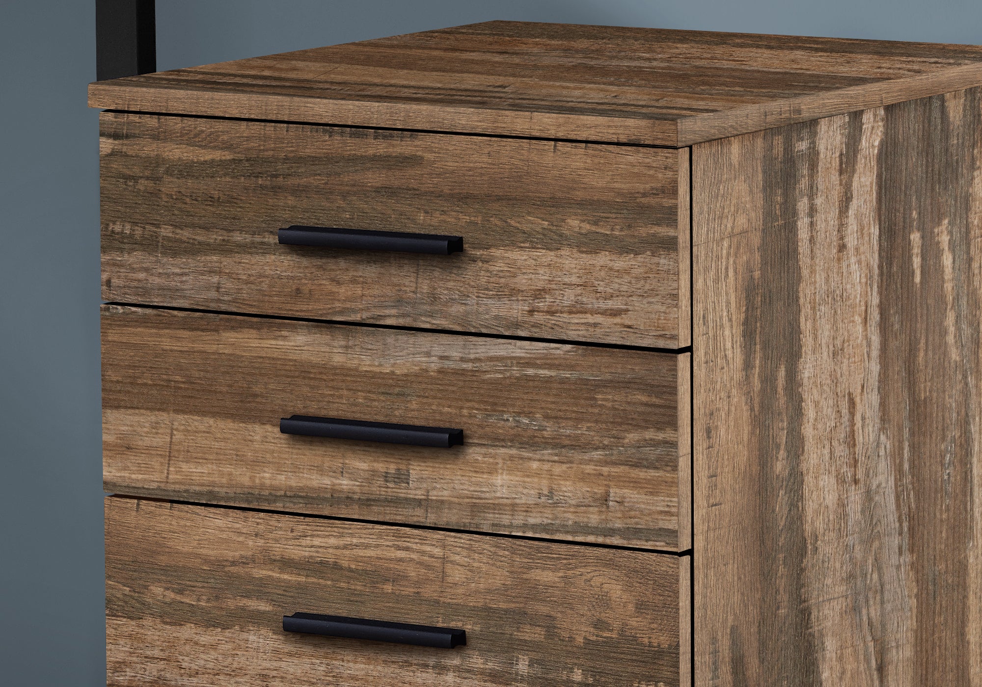 Filing Cabinet - 3 Drawer / White On Castors-Filing Cabinet-DECOROLALA