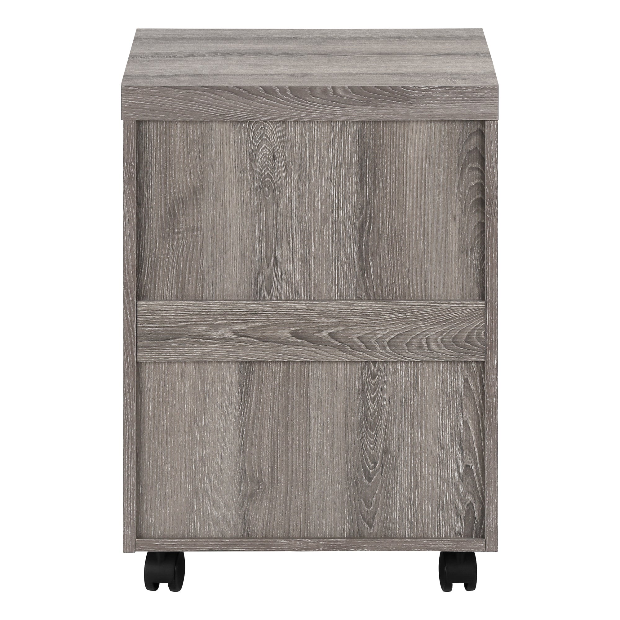 Filing Cabinet 3 Drawer White with Casters-Computer Desk-DECOROLALA