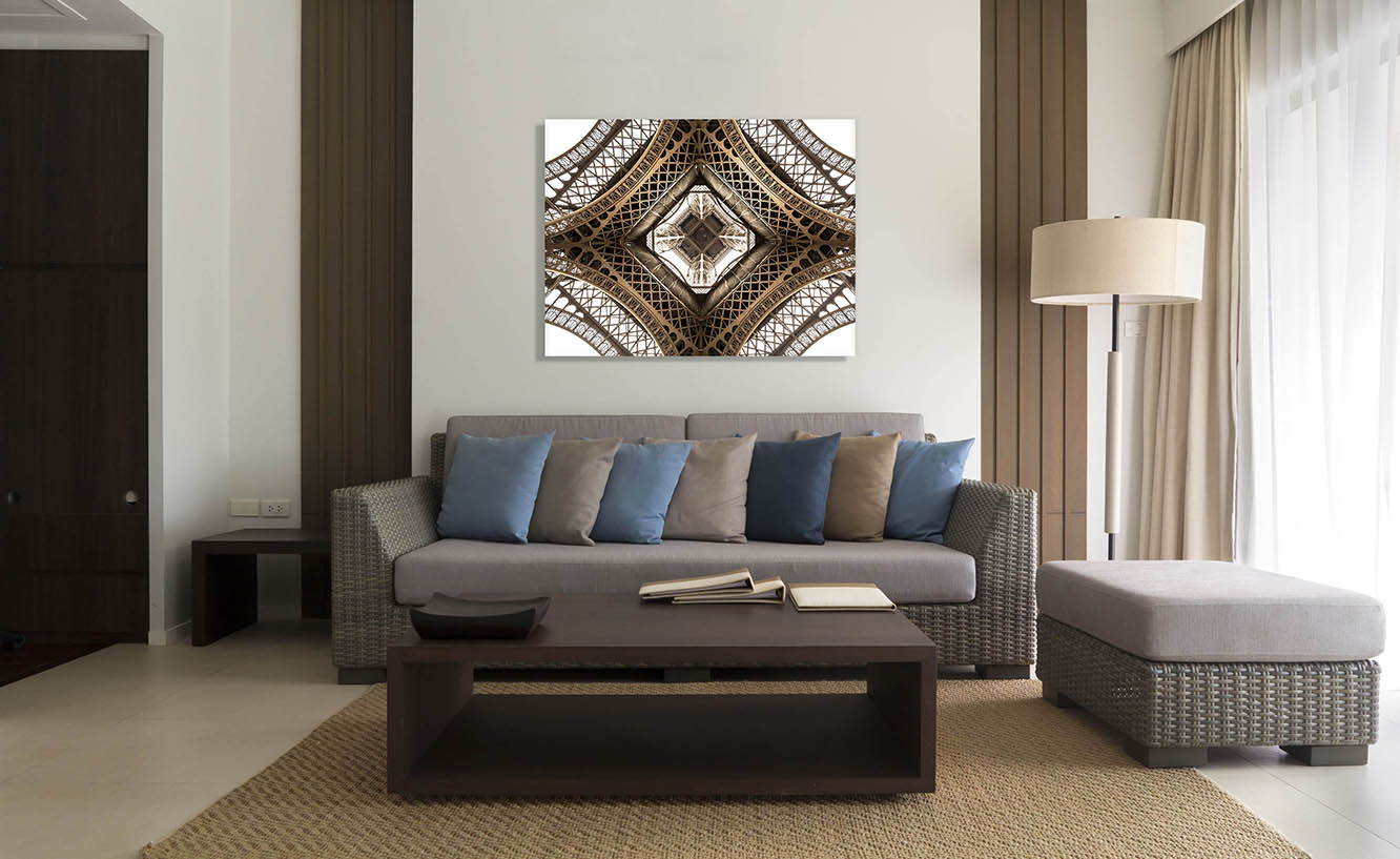 Fine Art Canvas Eiffel Tower-Wall decor-Wall Art-DECOROLALA