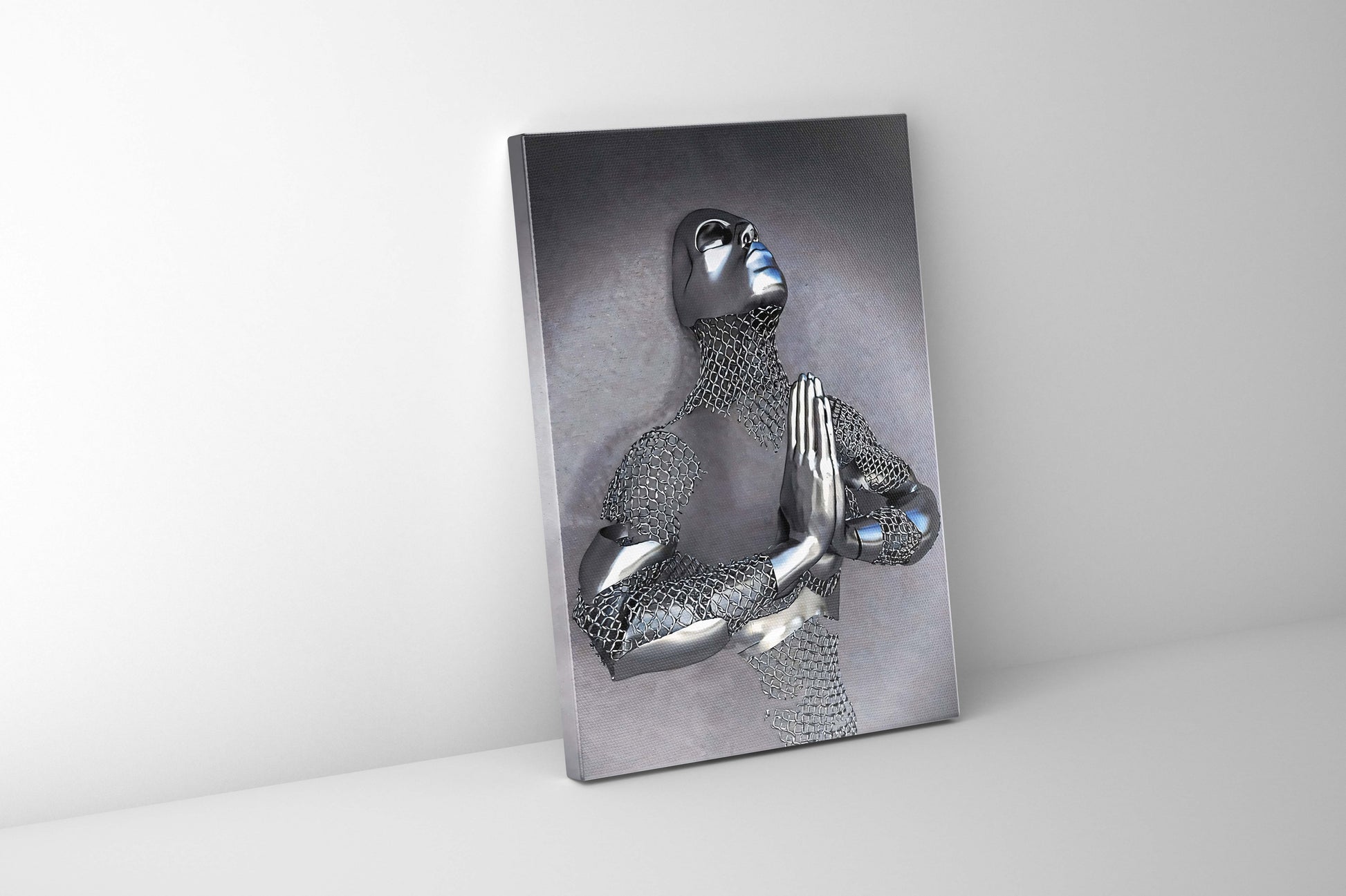Fine Art Canvas Sentient 48x36 inches-Canvas Print-DECOROLALA
