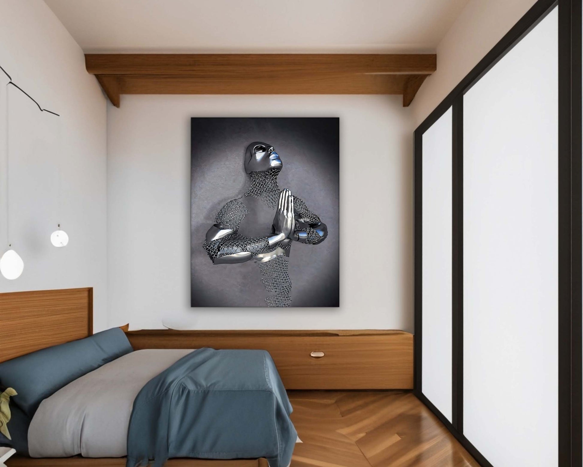 Fine Art Canvas Sentient 48x36 inches-Canvas Print-DECOROLALA