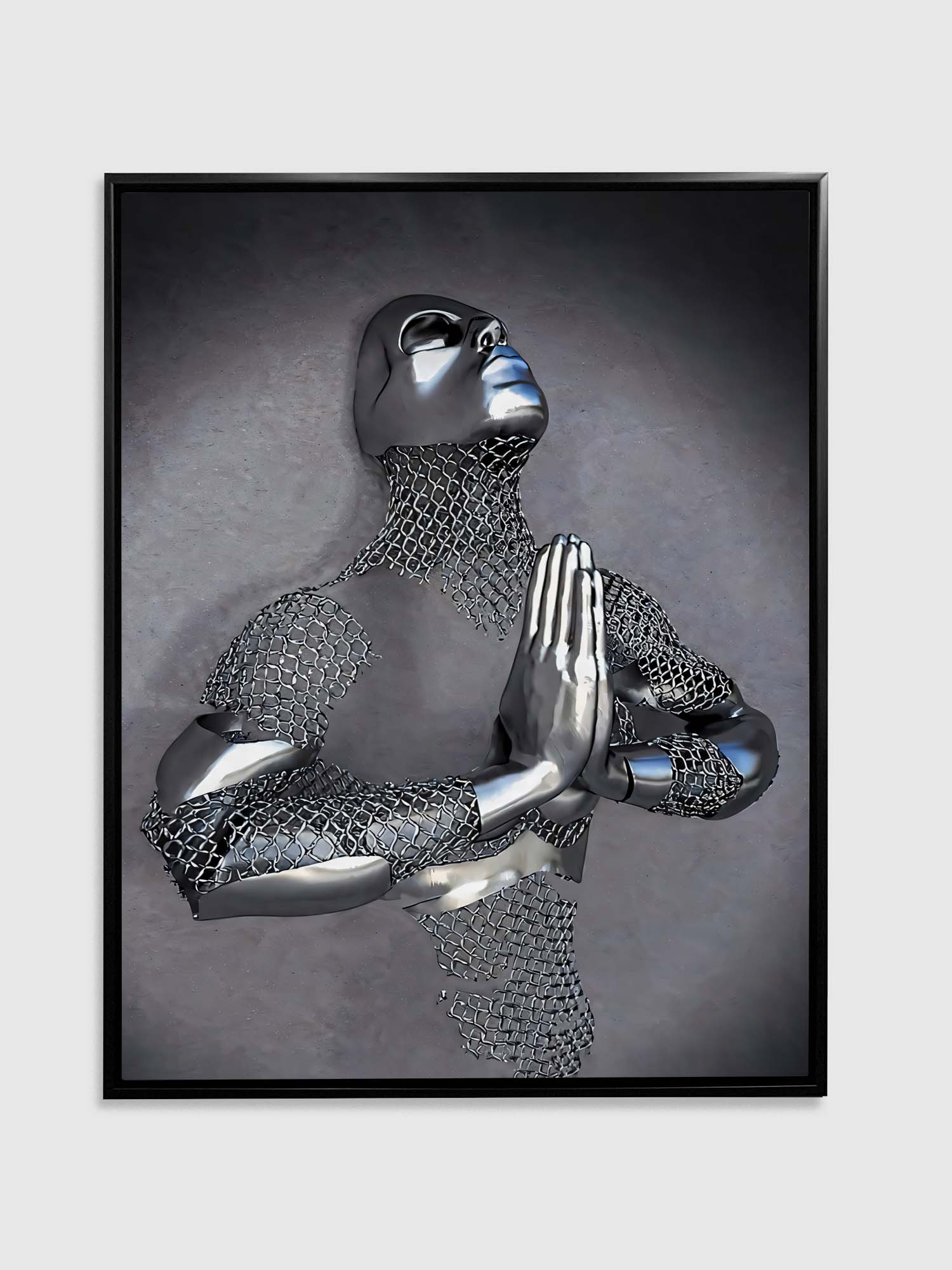 Fine Art Canvas Sentient 48x36 inches-Canvas Print-DECOROLALA