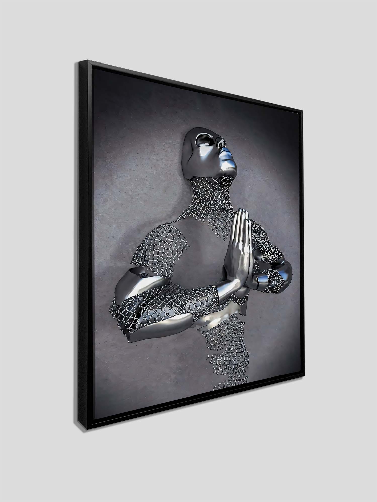 Fine Art Canvas Sentient 48x36 inches-Canvas Print-DECOROLALA