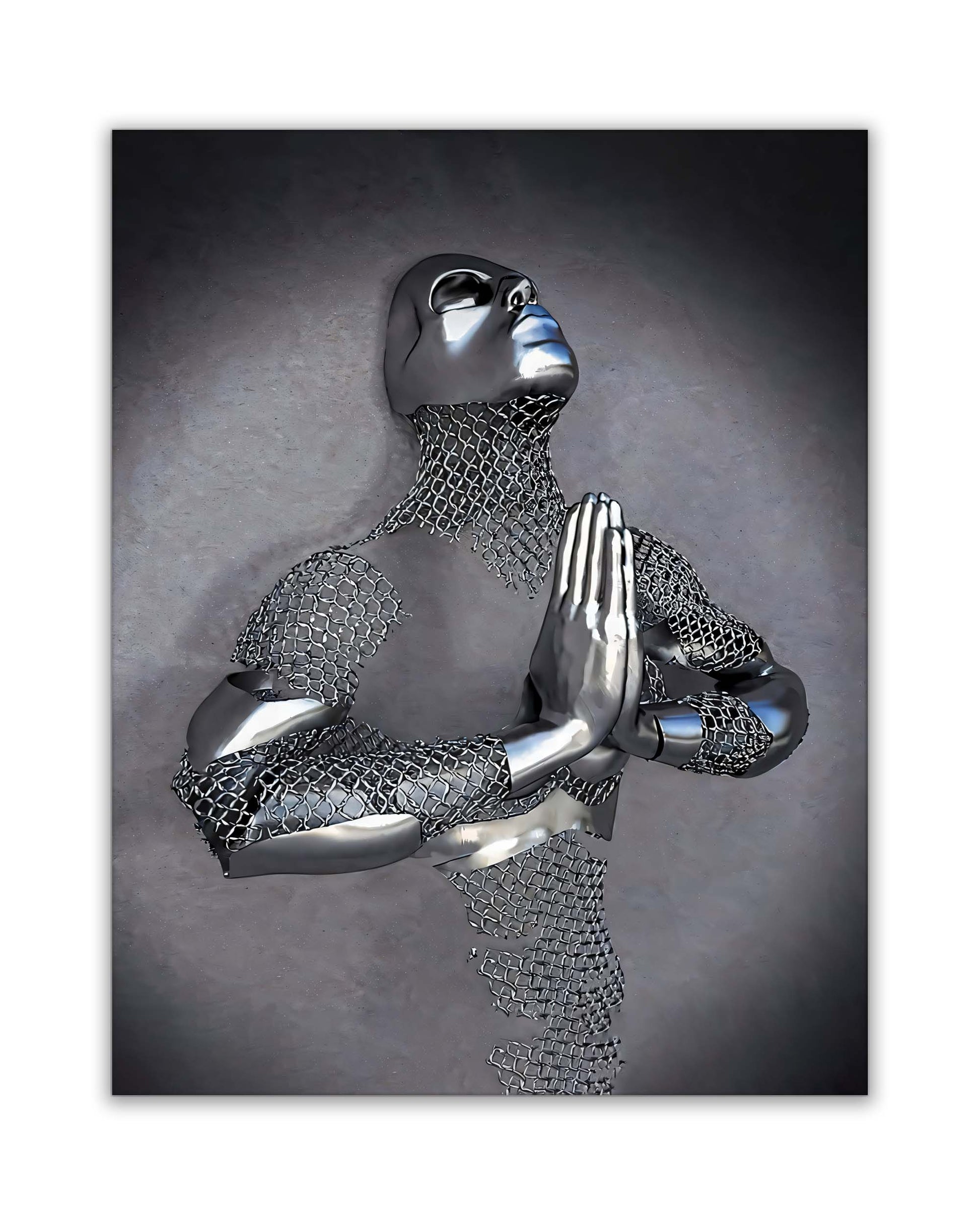 Fine Art Canvas Sentient 48x36 inches-Canvas Print-DECOROLALA