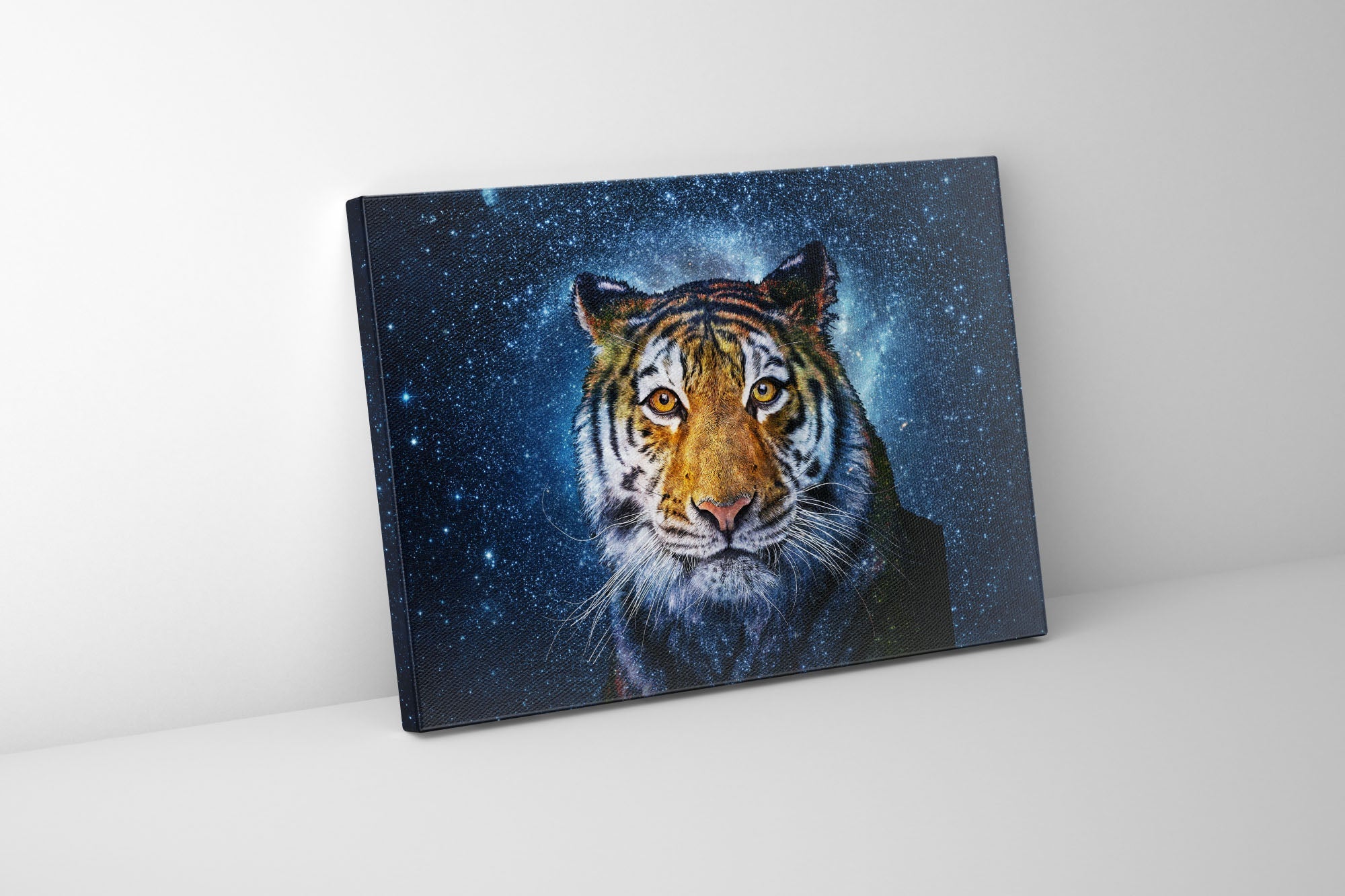Fine Art Tiger Canvas Print 48x36-Print-DECOROLALA