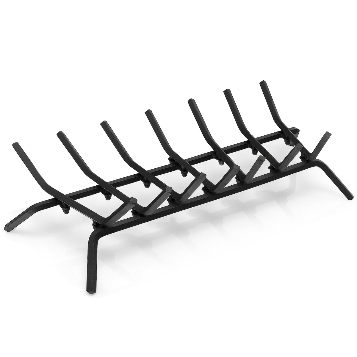 31/25/18 Inch Fireplace Grate for Outdoor Fire Pit-L-Fireplace Tools-DECOROLALA