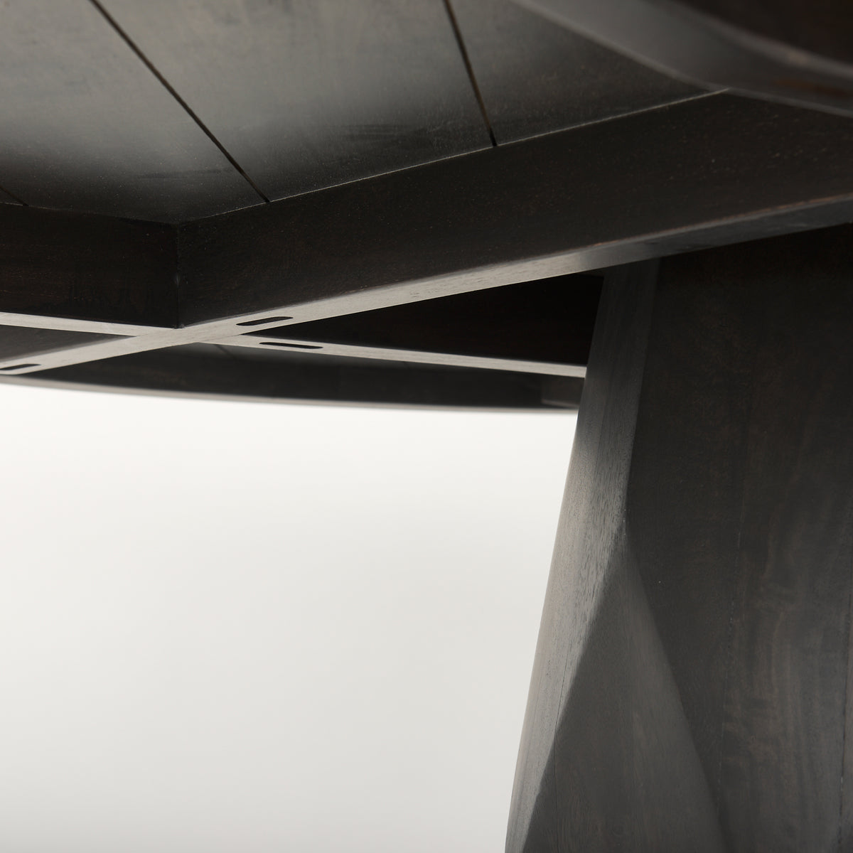 Fitzgerald 60" Round Pedestal Dining Table | Modern | Wood | Seats 6-Dining Tables-DECOROLALA