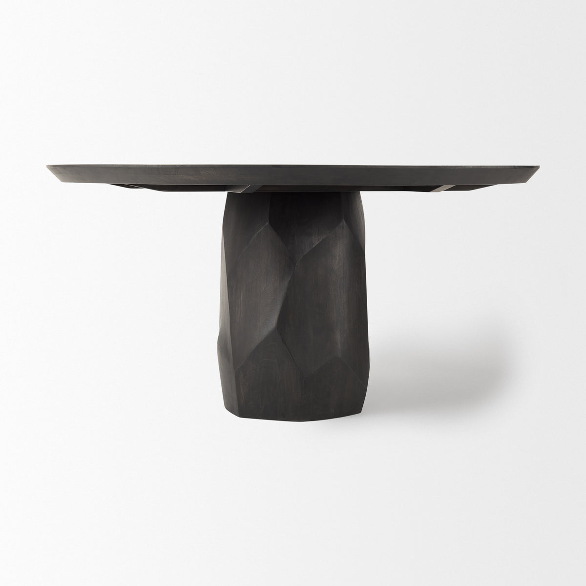 Fitzgerald 60" Round Pedestal Dining Table | Modern | Wood | Seats 6-Dining Tables-DECOROLALA