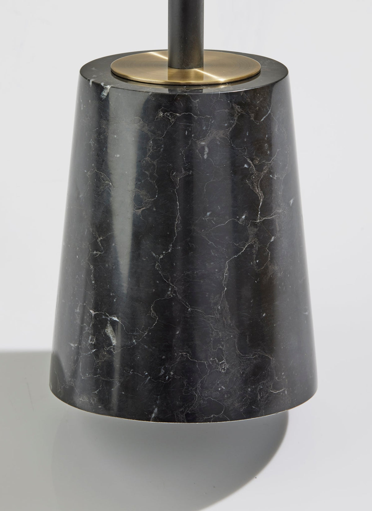 Flair LED Floor Lamp - Black Marble 8W-Lighting-DECOROLALA