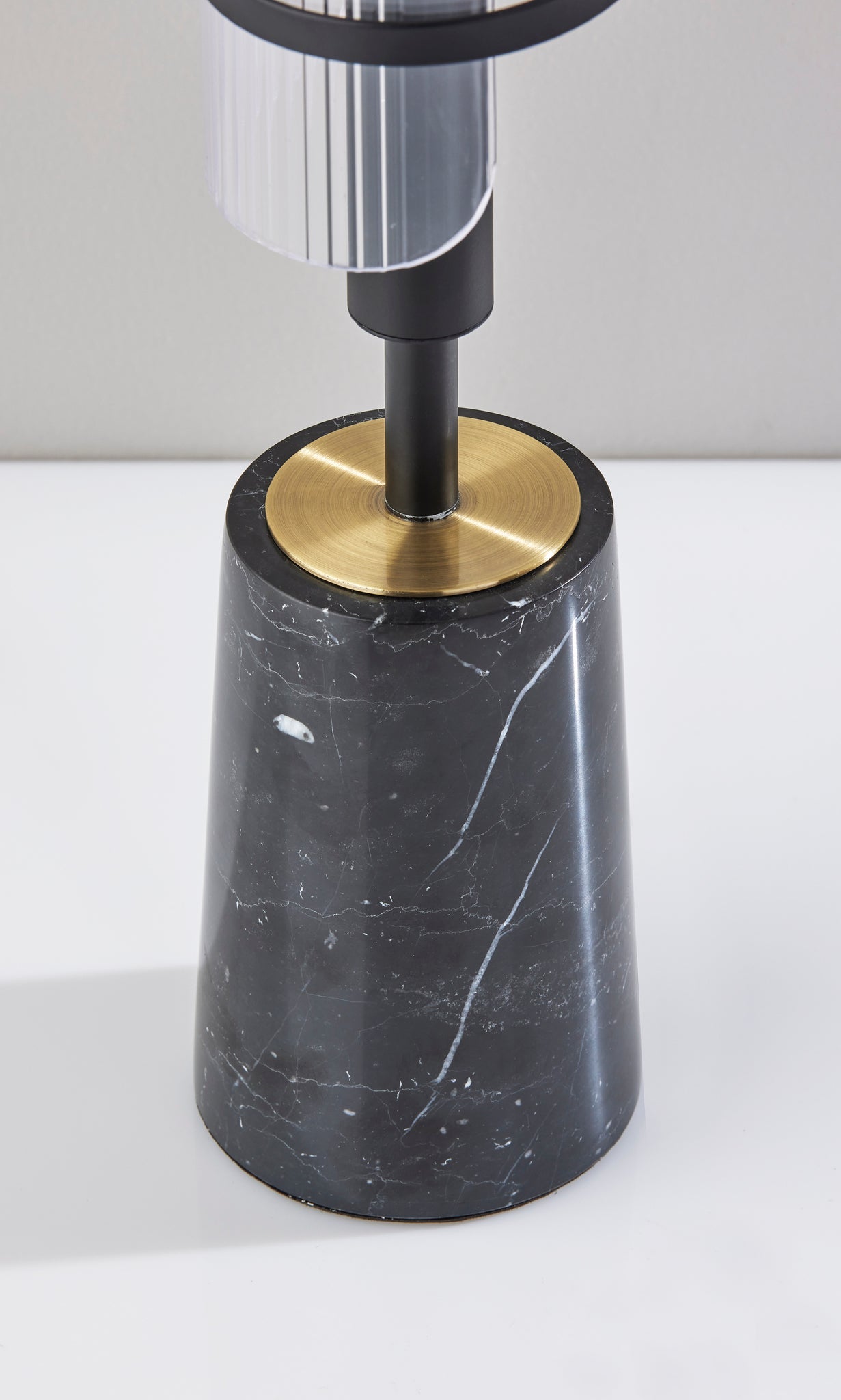 Flair LED Table Lamp - Black Marble 8W-Lighting-DECOROLALA