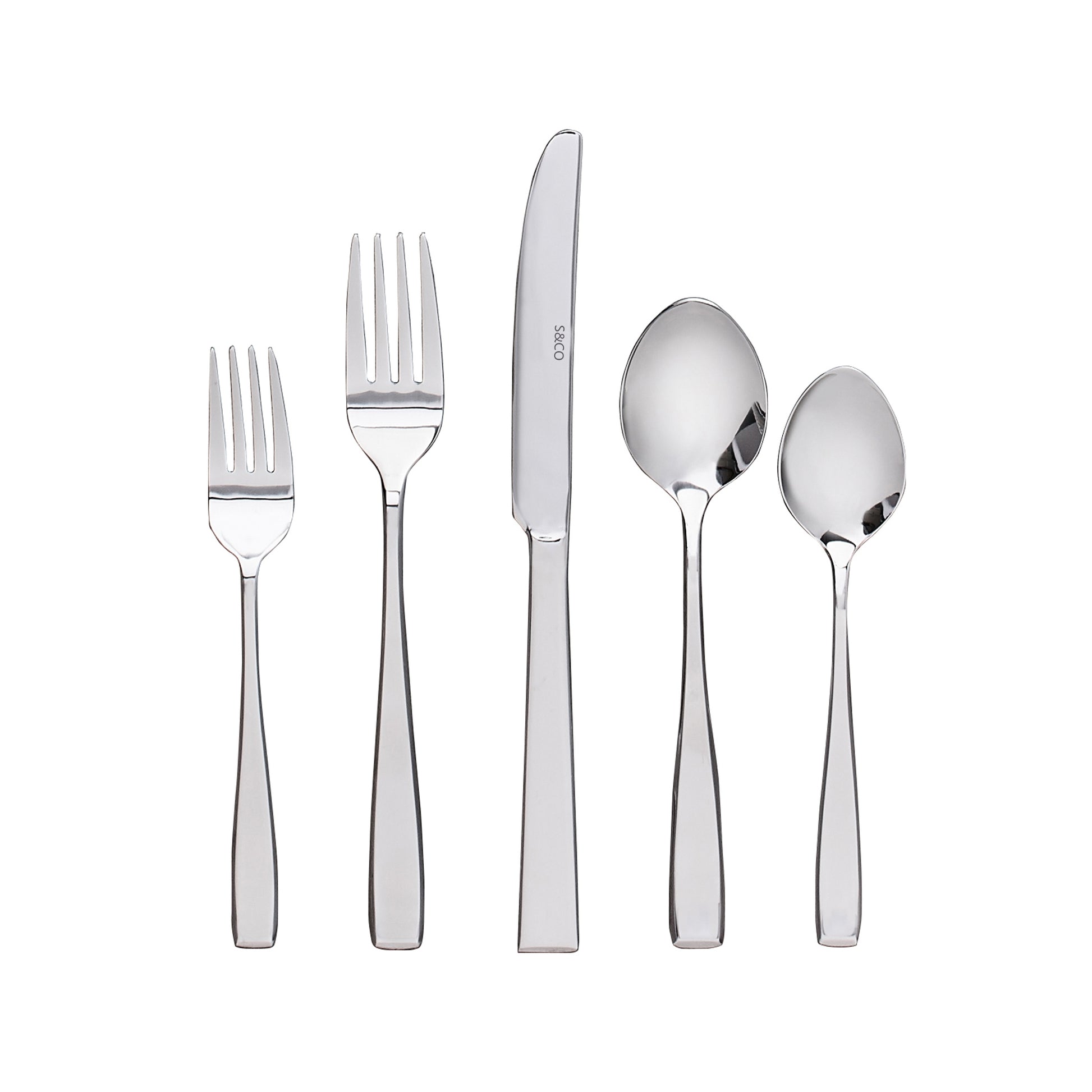 Flatware 20PC 18/0 Stainless Steel Gourmet Set-Cutlery and Flatware-DECOROLALA