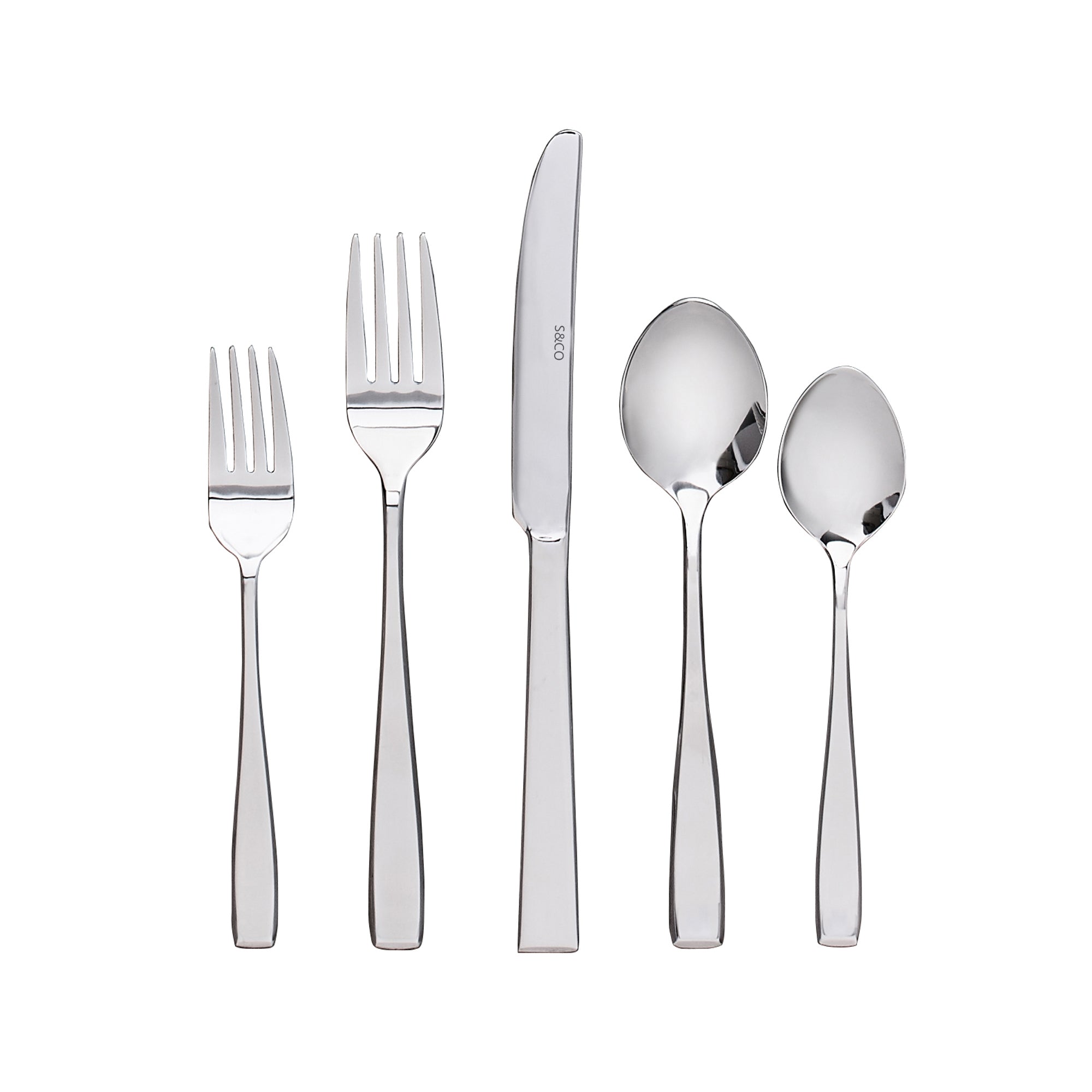 Flatware 20PC 18/0 Stainless Steel Gourmet Set-Cutlery and Flatware-DECOROLALA