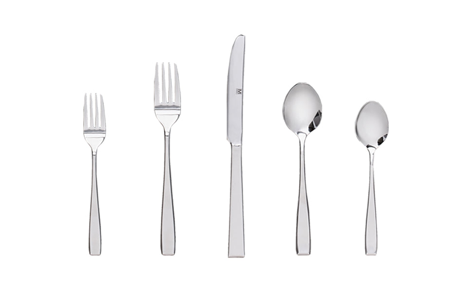 Flatware Stainless Steel 20pc Mirror Finish-Cutlery and Flatware-DECOROLALA