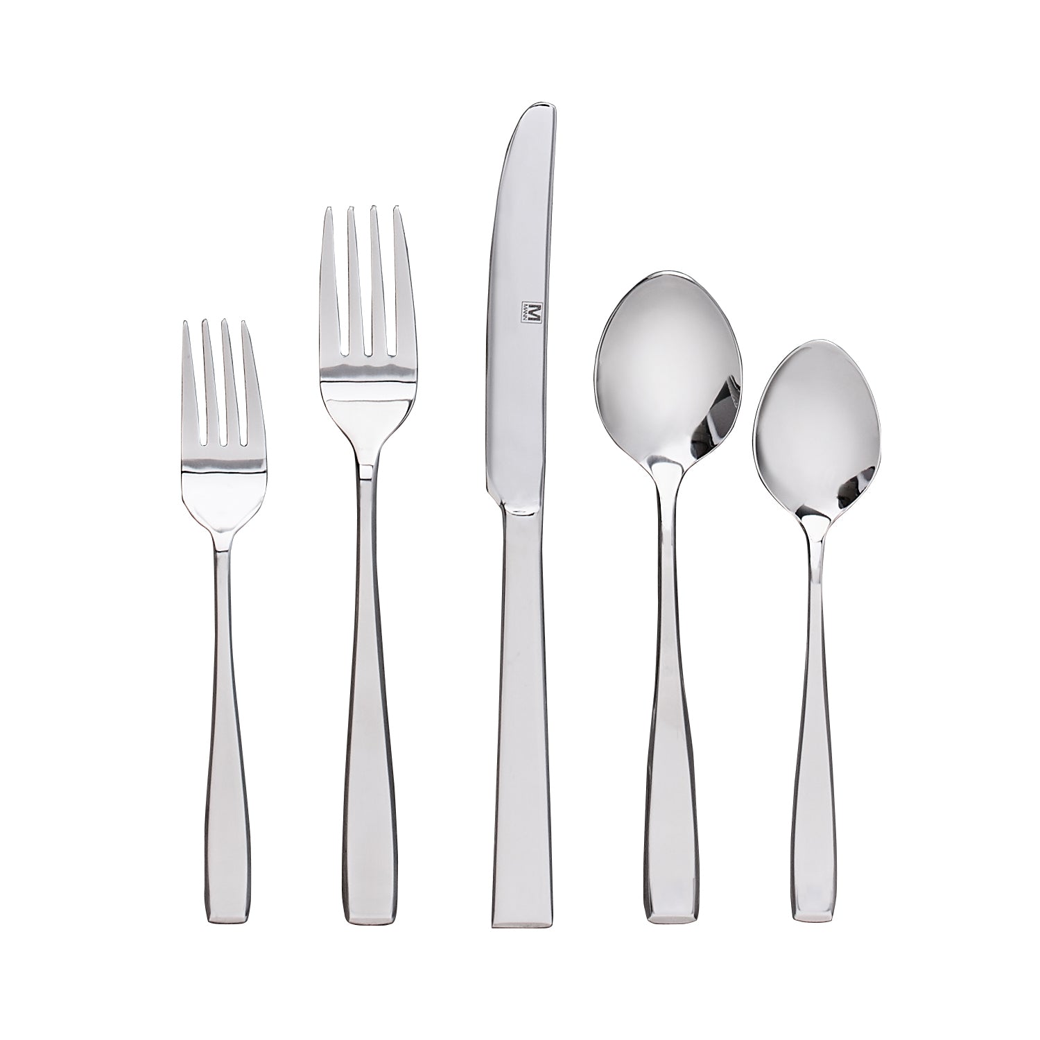 Flatware Stainless Steel 20pc Mirror Finish-Cutlery and Flatware-DECOROLALA