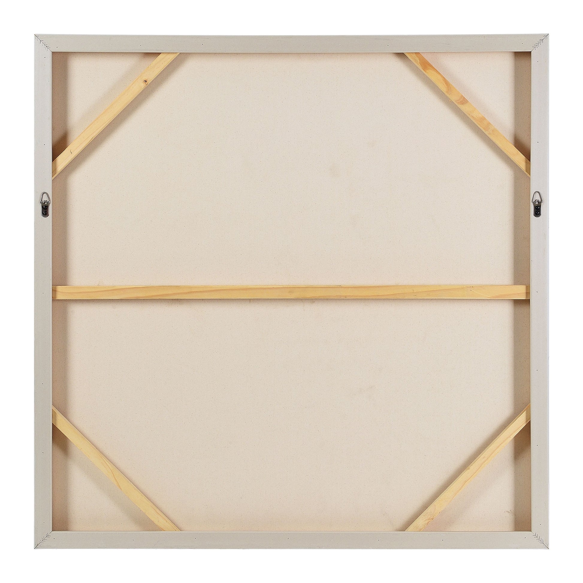 Fleurimont 45" Wide Canvas Art, Beige-Canvas Art-DECOROLALA