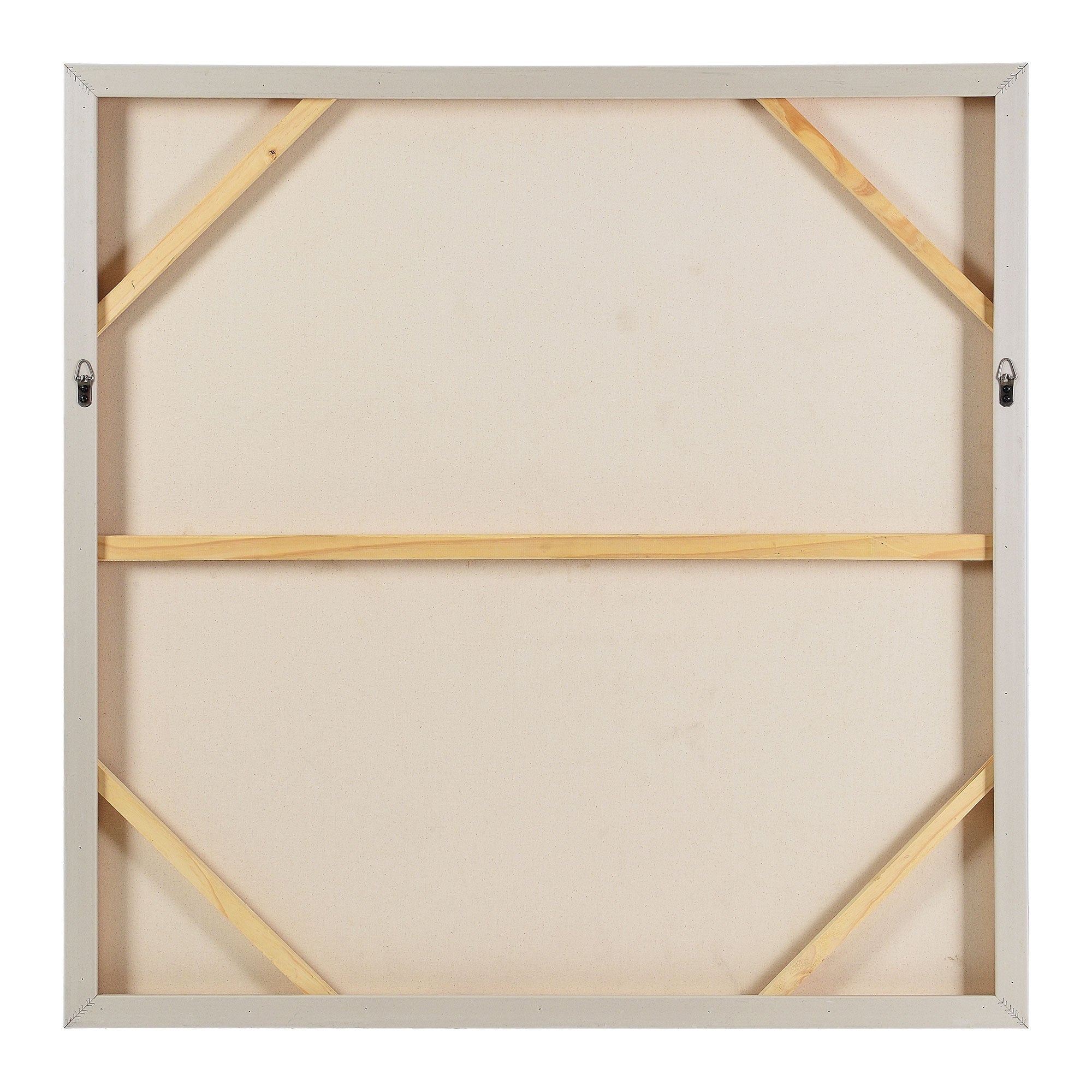 Fleurimont 45" Wide Canvas Art, Beige-Canvas Art-DECOROLALA