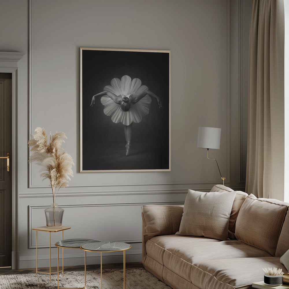 Floral Ballet Wall Art by Catchlight Studio-Canvas Print-DECOROLALA