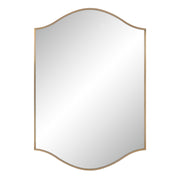 Florianne 36" Tall Rectangular Arch Mirror, Champagne-Mirror-DECOROLALA