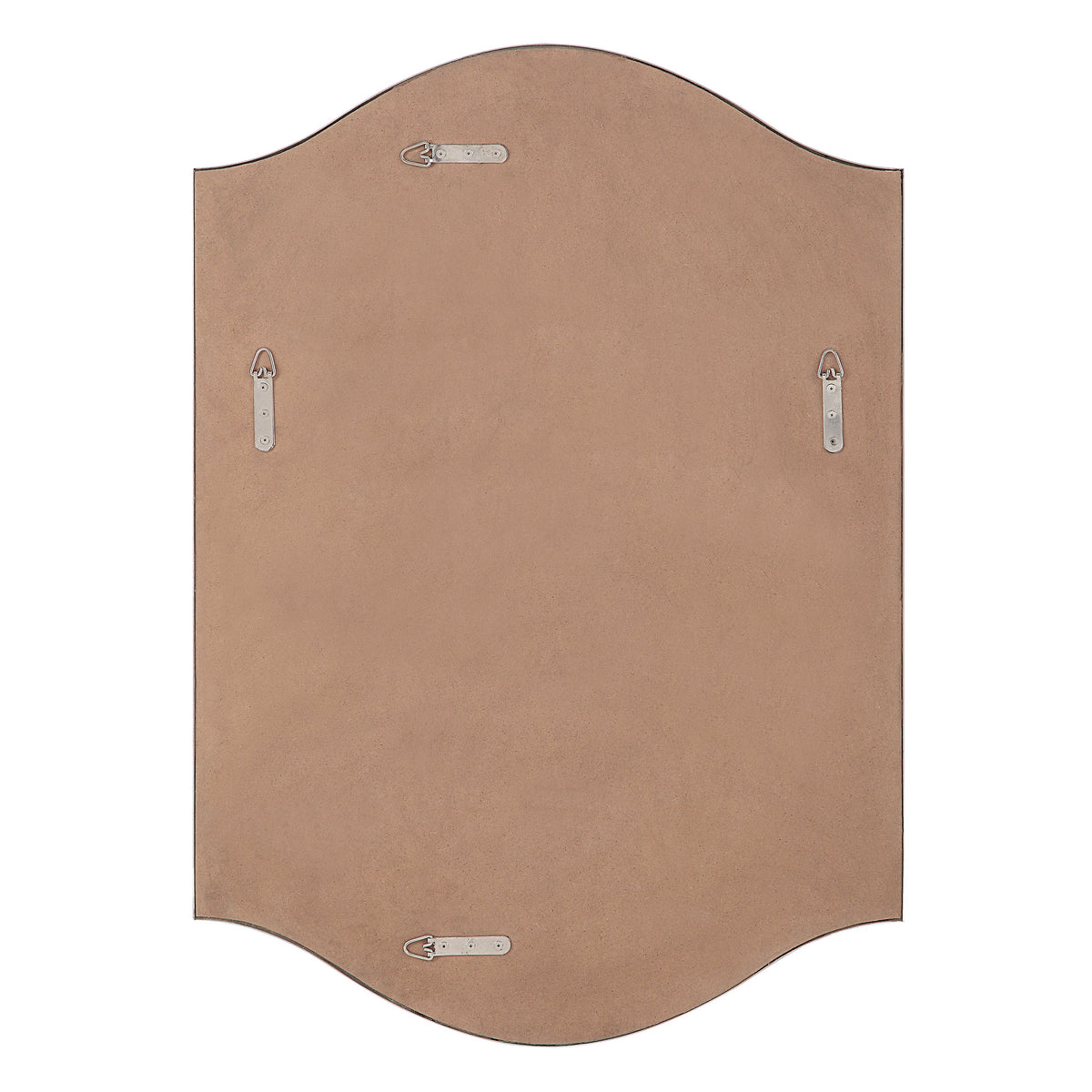 Florianne 36" Tall Rectangular Arch Mirror, Champagne-Mirrors-DECOROLALA